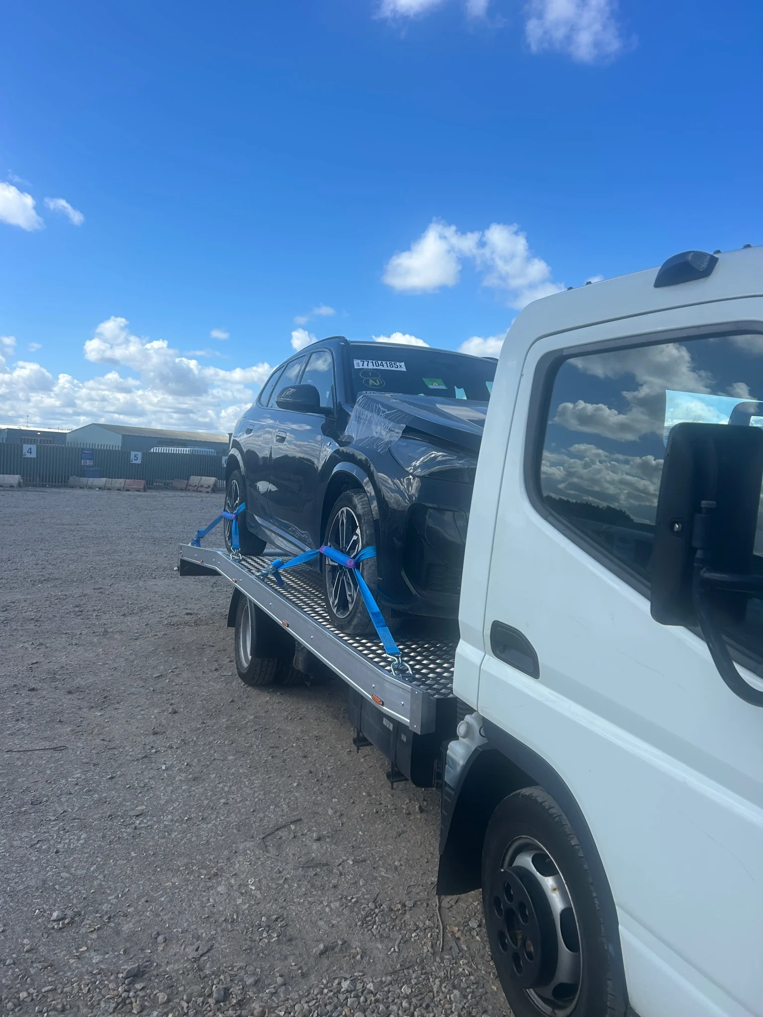 Copart salvage vehicle transport service