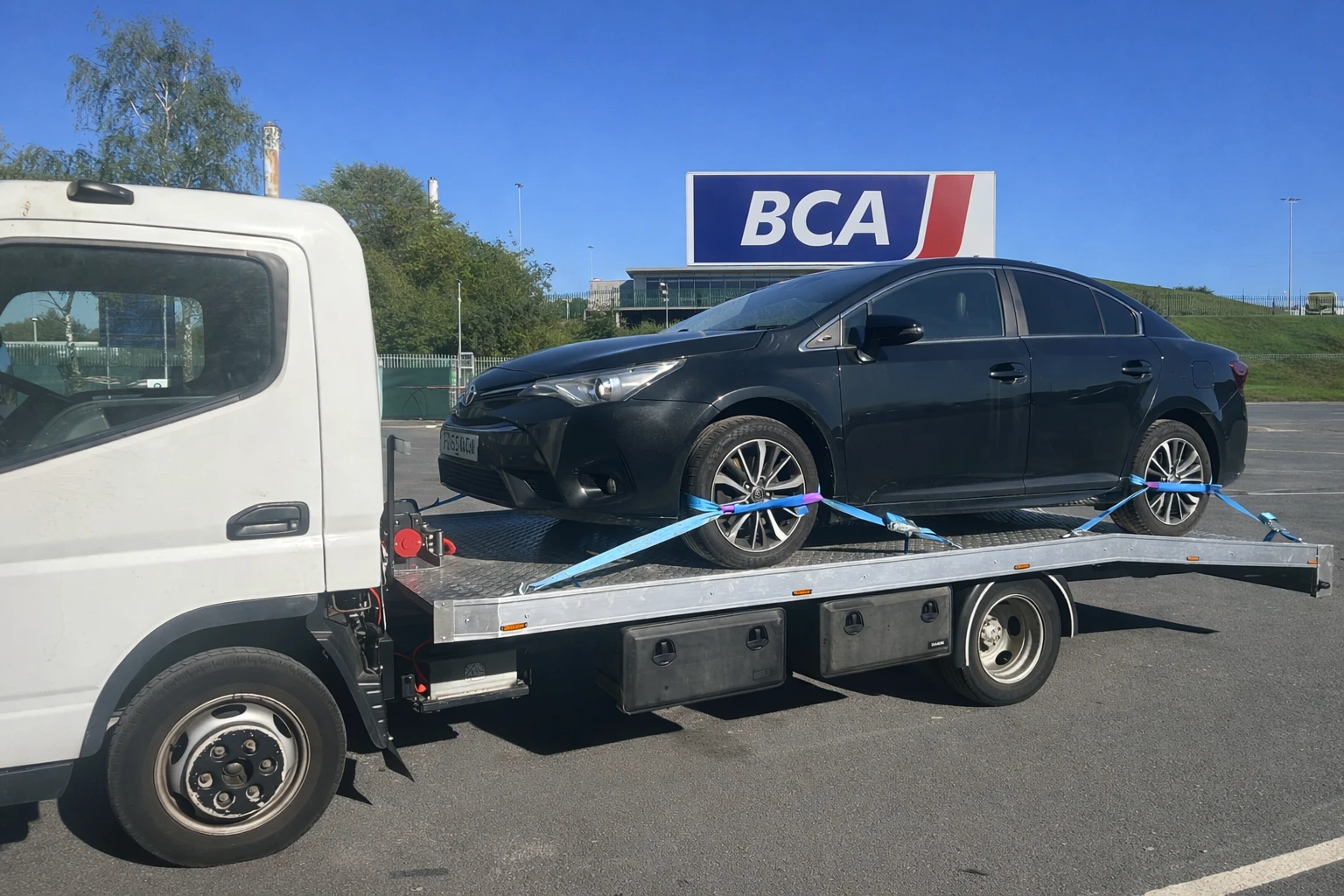 BCA auction vehicle recovery and delivery service UK